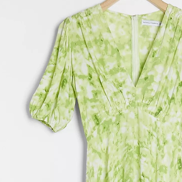 Faithfull the brand Lera Tie-Dye Midi Dress - Picture 3 of 8